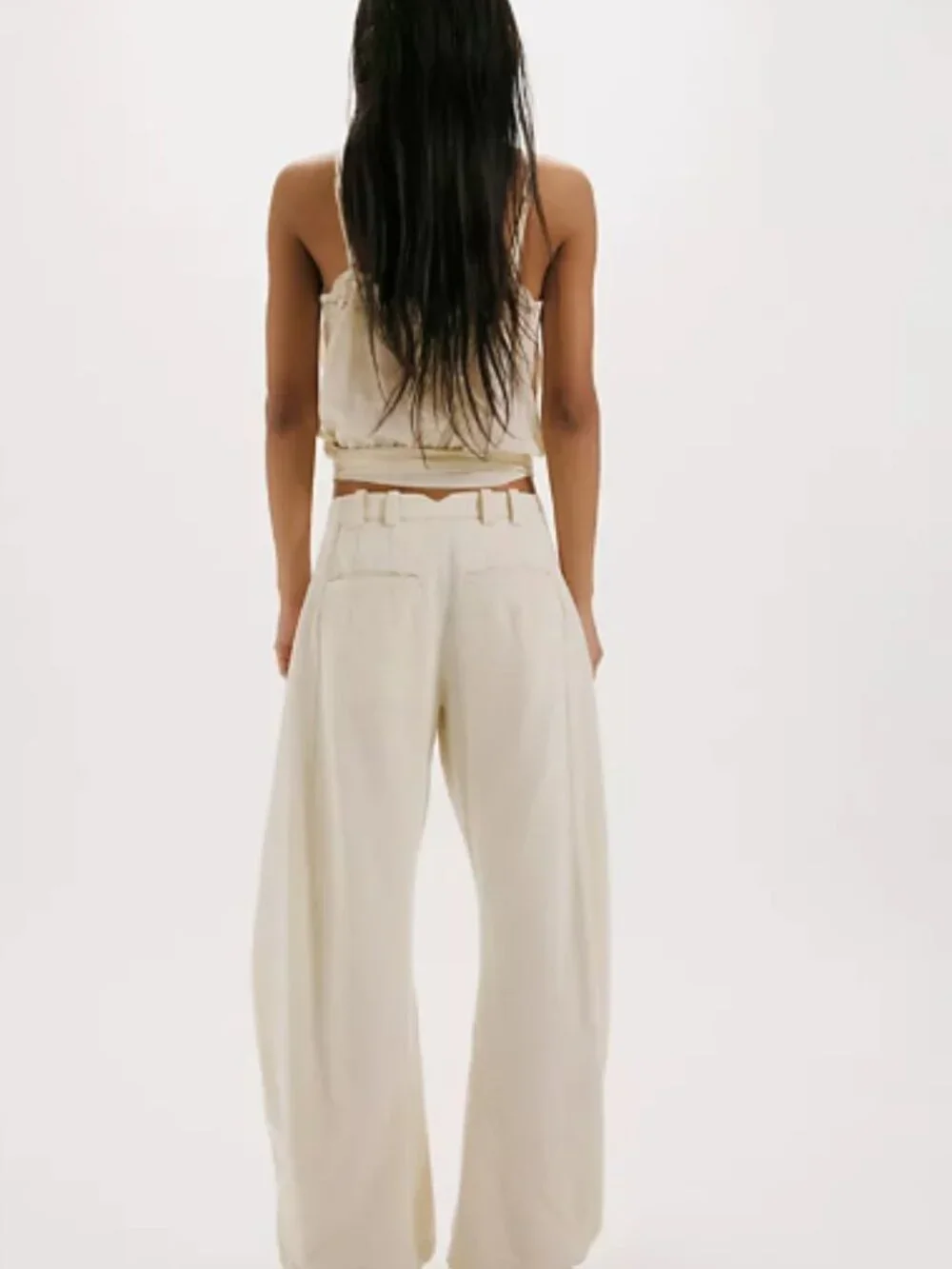 FP - Spotlight Washed Barrel Chino Trousers (Tofu)